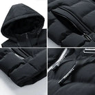 Puffer Gilet - Men's Hooded Zip Up Bodywarmer-Vests-Chaps London-Chaps London