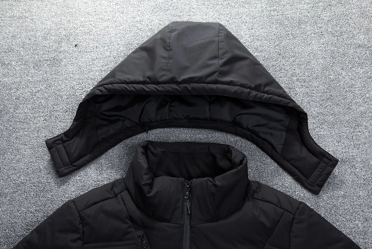 Puffer Jacket - Hooded Padded Men's Winter Jacket-Puffer Jackets-Chaps London-Chaps London