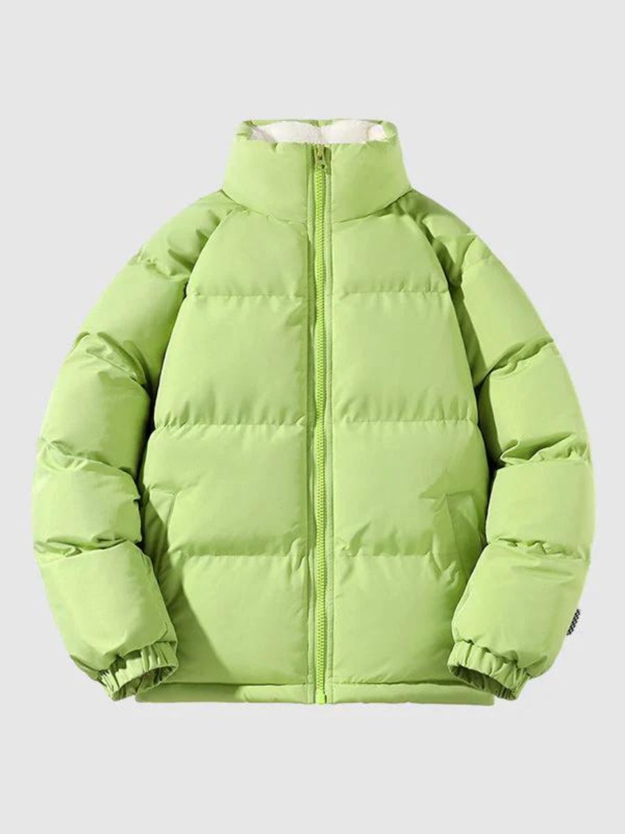Puffer Jacket - Men's Fleece Lined Warm Padded-Men Jackets-Chaps London-Chaps London