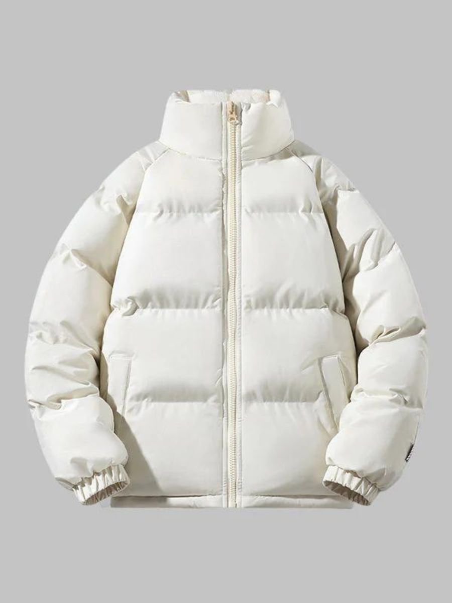 Puffer Jacket - Men's Fleece Lined Warm Padded-Men Jackets-Chaps London-Chaps London