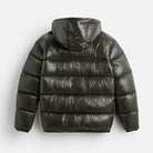 Puffer Jacket - Men's Hooded Black Winter Down Jacket-Jassen-Chaps London-Chaps London