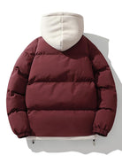 Puffer Jacket - Men's Hooded Thick Padded Winter Coat-Puffer Jackets-Chaps London-Chaps London