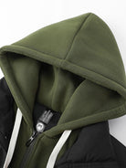 Puffer Jacket - Men's Hooded Thick Padded Winter Coat-Puffer Jackets-Chaps London-Chaps London
