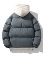 Puffer Jacket - Men's Hooded Thick Padded Winter Coat-Puffer Jackets-Chaps London-Chaps London