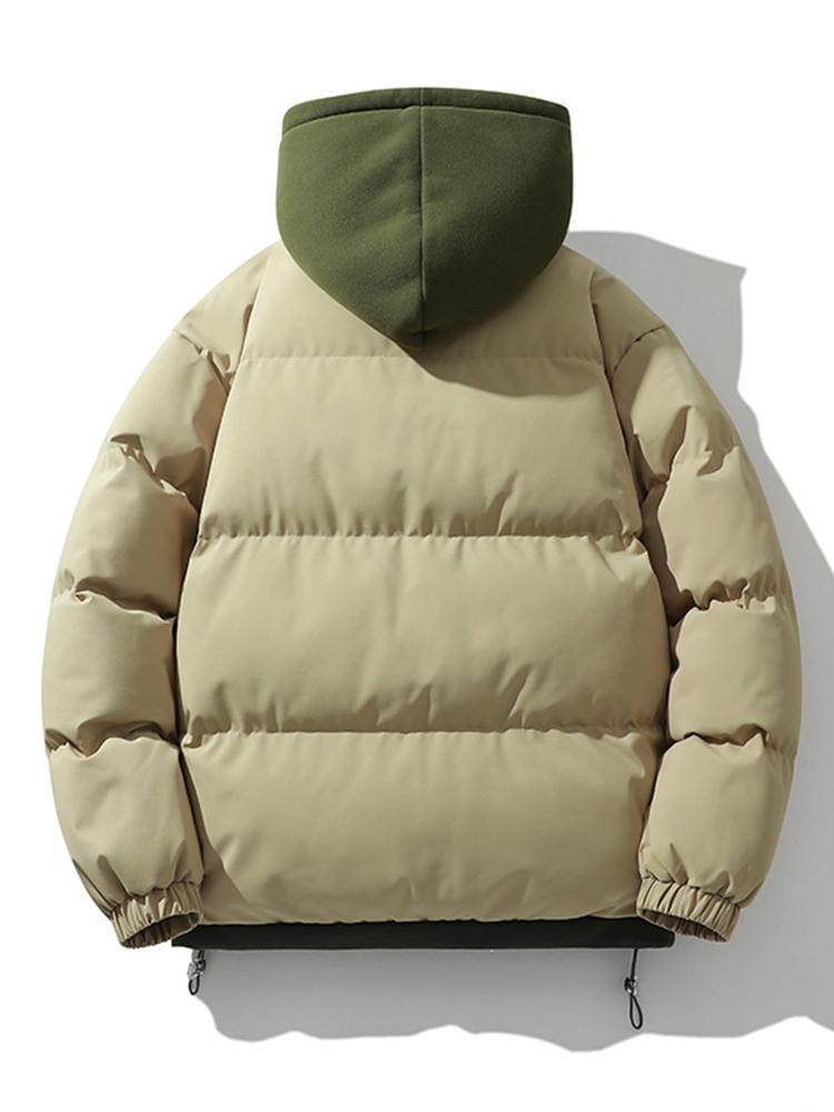 Puffer Jacket - Men's Hooded Thick Padded Winter Coat-Puffer Jackets-Chaps London-Chaps London