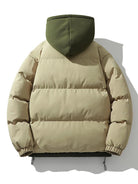 Puffer Jacket - Men's Hooded Thick Padded Winter Coat-Puffer Jackets-Chaps London-Chaps London