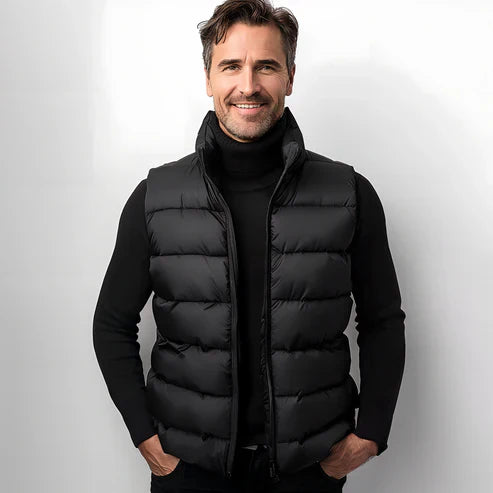 Puffer Vest | Sleeveless | Bodywarmer | Winter Vest | Men's Gilet-Chaps London-Chaps London