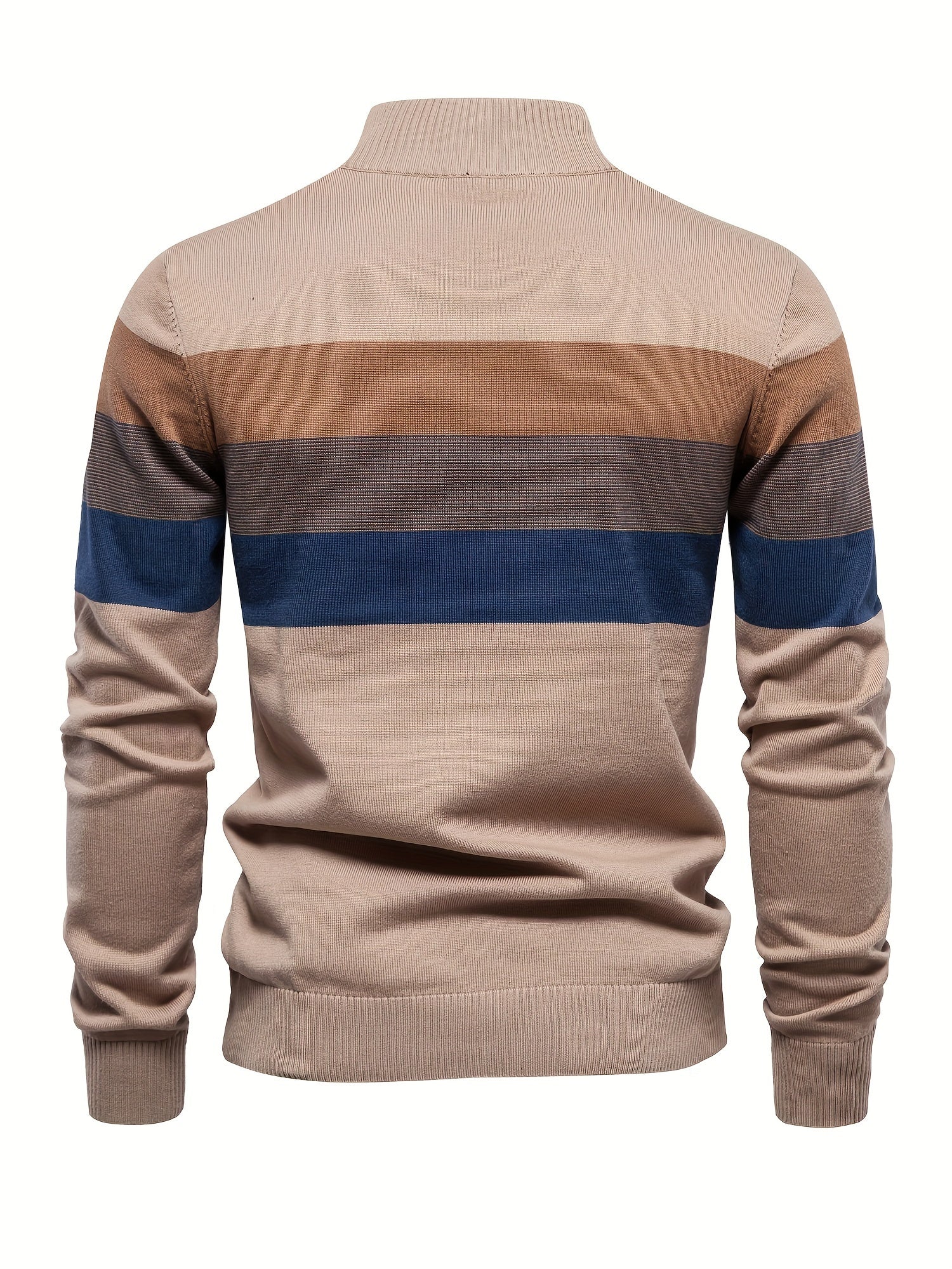Quarter Zip Jumper - Knitted Half Zip Men's Pullover-Quarter Zip Sweater-Chaps London-Chaps London