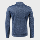 Quarter Zip Sweatshirt - Men's Long Sleeve Pullover-Fashion Men Sweater Pullover Fall-Chaps London-Chaps London