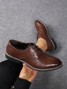 Smart Shoes | Derby | Lace-Up | Classic | Men's Dress Shoes-Derby Shoes-Chaps London-Chaps London