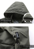 Softshell Windbreaker - Men's Hooded Waterproof Windproof Jacket-Windbreakers-Chaps London-Chaps London