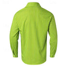 Striped Shirt | Long Sleeve | Slim Fit | Buttoned Up Shirt | Men's Shirts-Men's Long Sleeve Striped Shirt-Chaps London-Chaps London