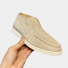 Suede Loafers - Men's Comfortable Slip On-Men Summer Slipper-Chaps London-Apricot-UK 6.5-Chaps London