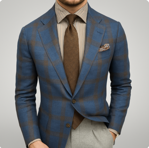 Suit Jacket - Formal - Tailored - Suit Blazer - Men's Blazer-Blazers-Chaps London-Chaps London