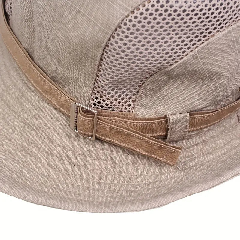 Sun Hat - Men's Boonie Mesh Crown Adjustable-Sun Hat-Chaps London-Chaps London