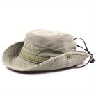 Sun Hat - Men's Boonie Mesh Crown Adjustable-Sun Hat-Chaps London-Khaki-Chaps London