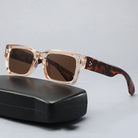 Sunglasses - Men's Stylish Square UV Protection Shades-Men's Accessories-Chaps London-Tea Leo-Chaps London