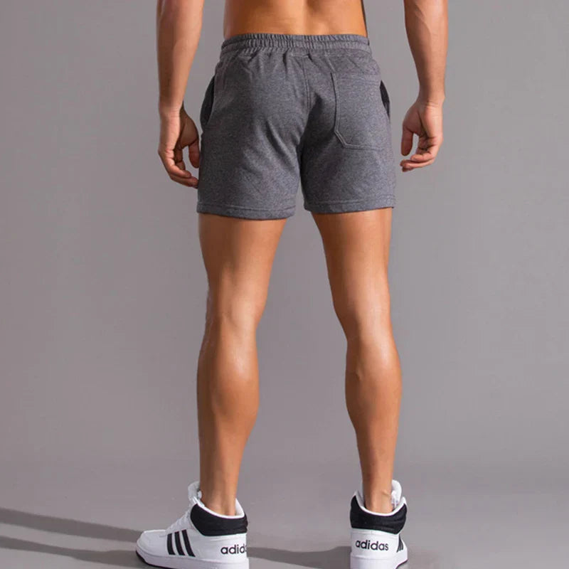 Sweat Shorts - Drawstring - Elastic Waist - Jogger Shorts - Men's Shorts-Men Shorts-Chaps London-Chaps London