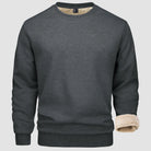 Sweatshirt - Warm - Crew Neck - Winter Pullover - Fleece Lined Sweatshirts for Men-Sweater-Chaps London-Chaps London