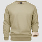 Sweatshirt - Warm - Crew Neck - Winter Pullover - Fleece Lined Sweatshirts for Men-Sweater-Chaps London-Chaps London