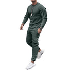 Sweatshirt and Jogger Set | Casual | Tracksuit | Two-Piece Set | Men's Clothing-Chaps London-Chaps London