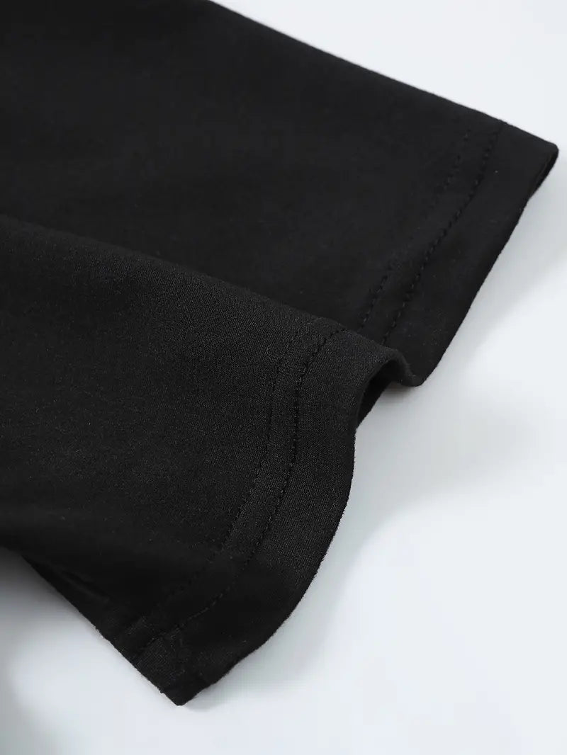T-Shirt - Plain - Crew Neck - Basic T-Shirt - Men's Clothing-T-shirts-Chaps London-Chaps London