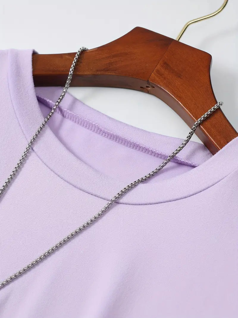 T-Shirt - Plain - Crew Neck - Basic T-Shirt - Men's Clothing-T-shirts-Chaps London-Chaps London