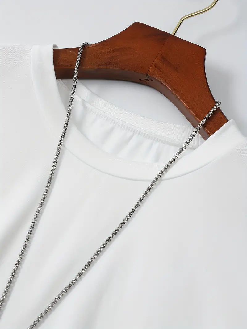T-Shirt - Plain - Crew Neck - Basic T-Shirt - Men's Clothing-T-shirts-Chaps London-Chaps London