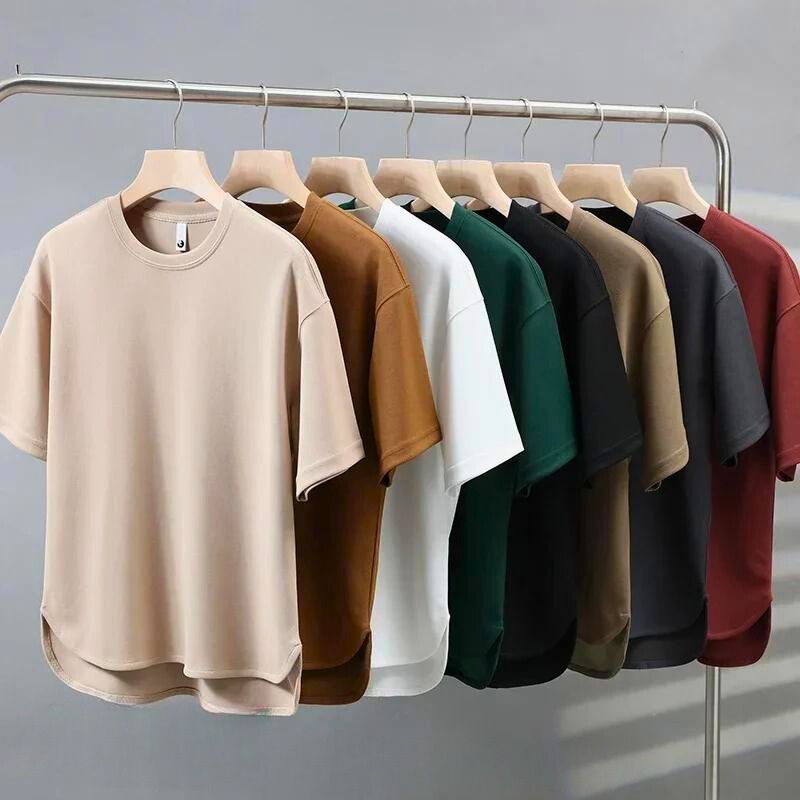 T-Shirt and Shorts Set - Casual - Sweat Shorts - Two-piece Set - Men's Clothing-Outfit Set for Men-Chaps London-Chaps London