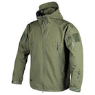 Tactical Windbreaker Jacket - Men's Hooded Outdoor-Windbreakers-Chaps London-Green-S-Chaps London