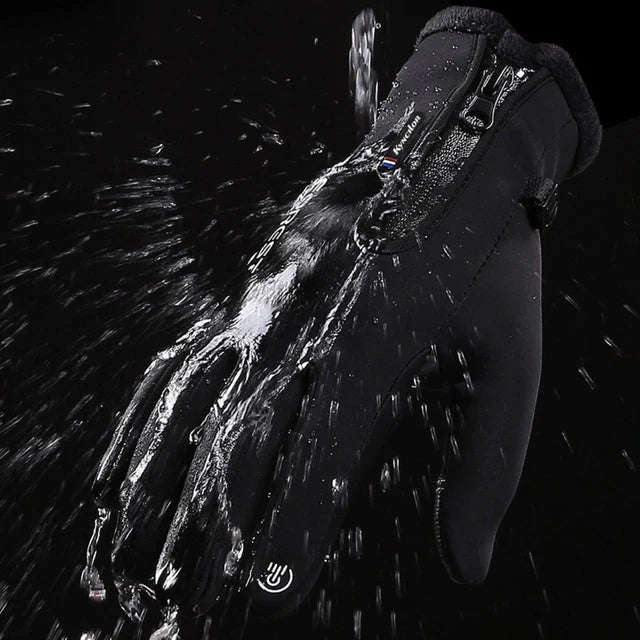 Thermal Gloves - Men's Touchscreen Water and Windproof-Men's Gloves-Chaps London-Chaps London