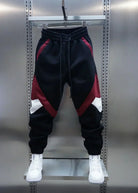 Track Pants | Elastic Waist | Sport | Cuffed Pants | Joggers for Men-Men’s Track Pants-Chaps London-Red-S-Chaps London