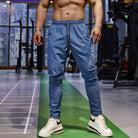 Track Pants - Men's Elastic Waist Gym Workout Pants-Fashion Men Sweatpants All-year-Chaps London-Blue-S-Chaps London
