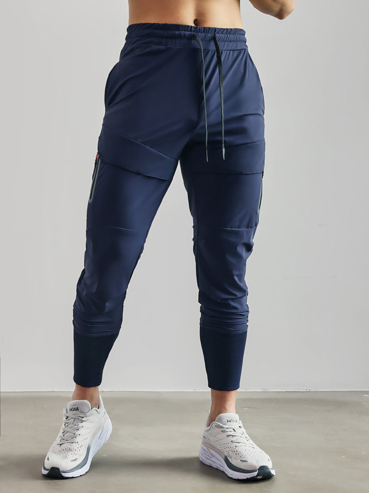 Track Pants - Men's Elastic Waist Stretchy Activewear Joggers-Broeken-Chaps London-Chaps London