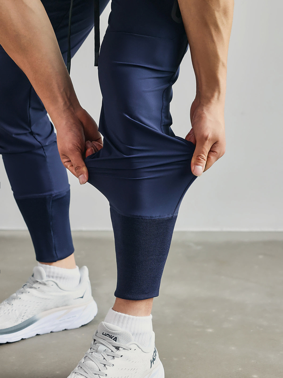 Track Pants - Men's Elastic Waist Stretchy Activewear Joggers-Broeken-Chaps London-Chaps London