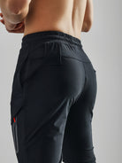 Track Pants - Men's Elastic Waist Stretchy Activewear Joggers-Broeken-Chaps London-Chaps London
