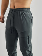 Track Pants - Men's Elastic Waist Stretchy Activewear Joggers-Broeken-Chaps London-Chaps London