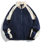 Tracksuit Jacket - Zip-Up - Oversized - Windbreaker Jacket - Men's Jacket-Men's Windbreaker Jacket-Chaps London-Apricot-S-Chaps London