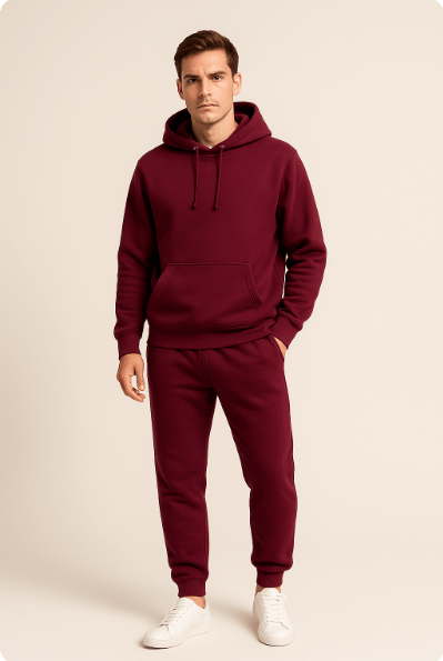 Tracksuit - Men's Hoodie and Jogger Set-Outfit Sets-Chaps London-Chaps London