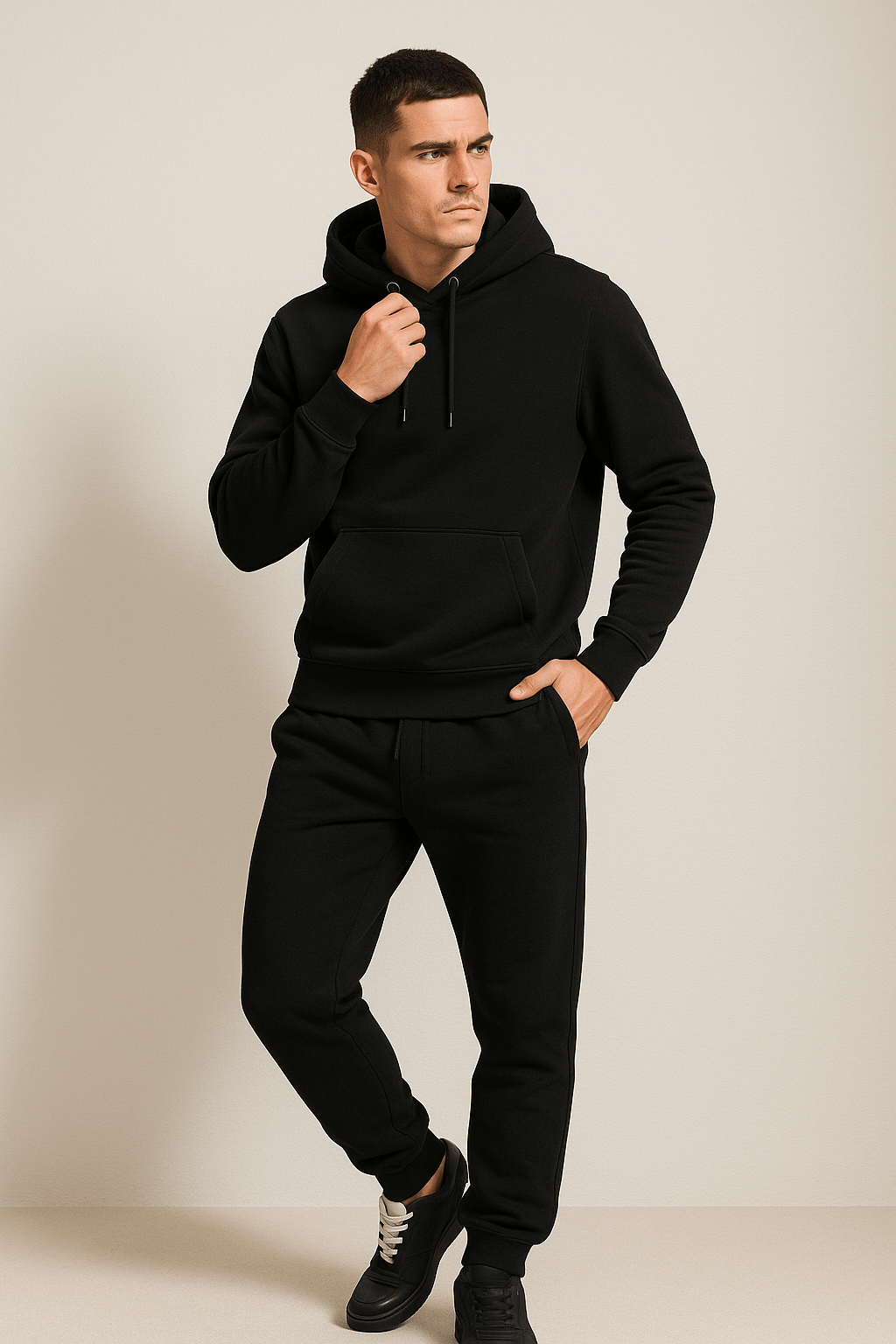 Tracksuit - Men's Hoodie and Jogger Set-Outfit Sets-Chaps London-Chaps London