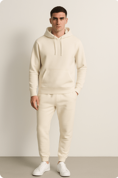 Tracksuit - Men's Hoodie and Jogger Set-Outfit Sets-Chaps London-Chaps London