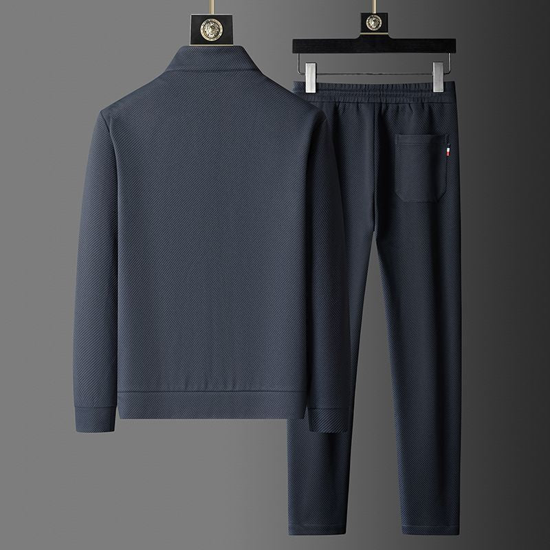 Tracksuit - Men's Zip Up Jacket and Joggers-Outfit Sets-Chaps London-Chaps London