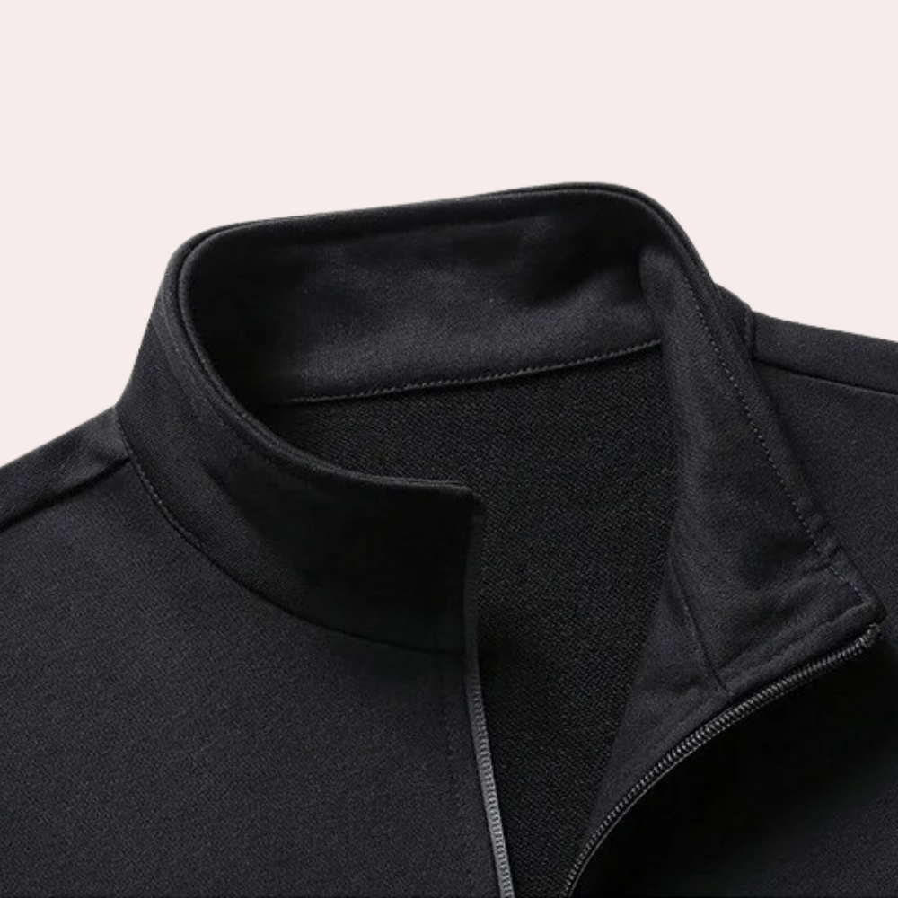 Tracksuit - Men's Zip Up Two Piece Set-Fashion Men Tracksuit All-year-Chaps London-Chaps London