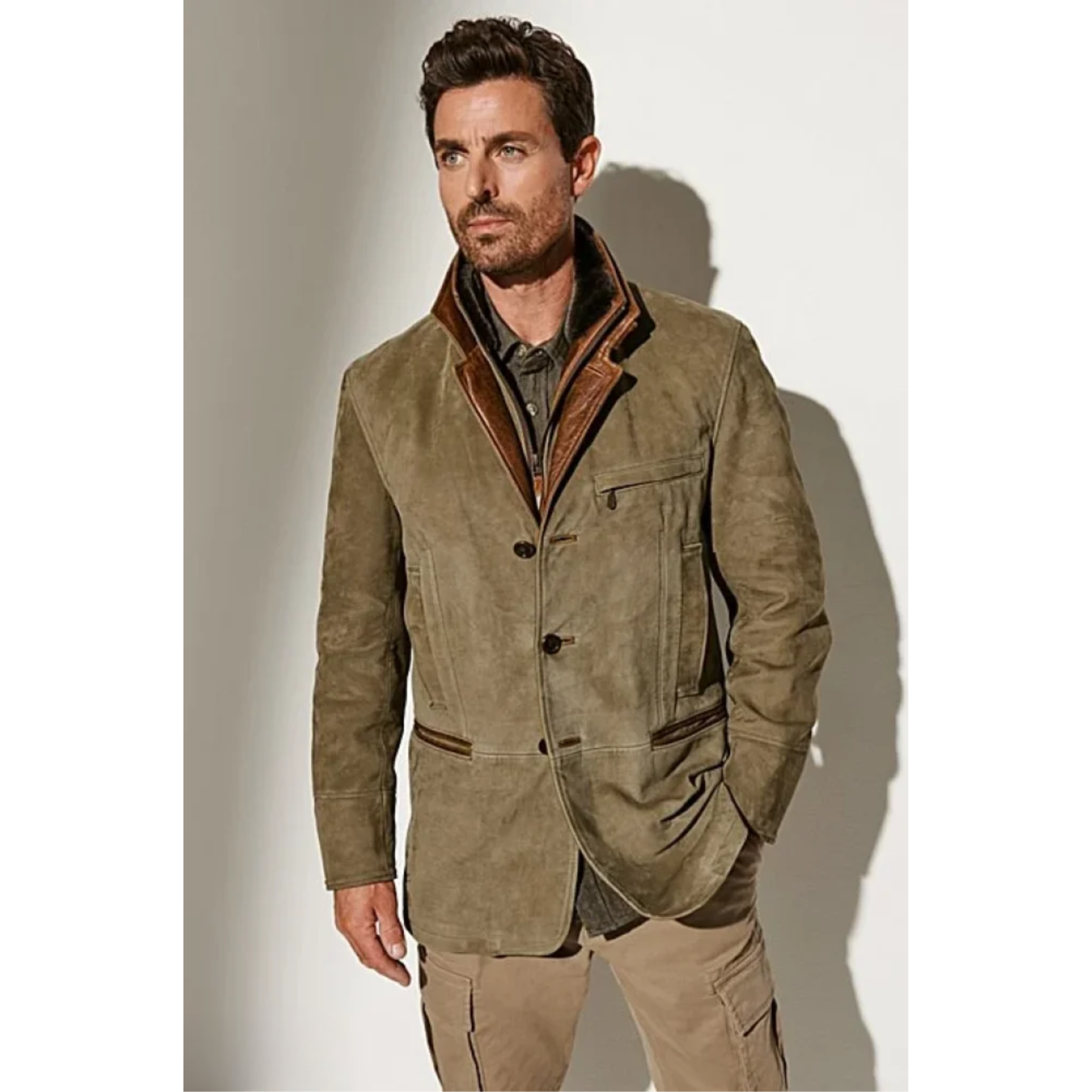 Vintage Jacket | Button-Up | Zip-Up | Men's Jacket-Jacket for Men-Chaps London-Chaps London