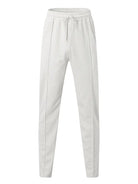 Waffle Joggers - Men's Slim Fit Drawstring Trousers-Joggers-Chaps London-Chaps London