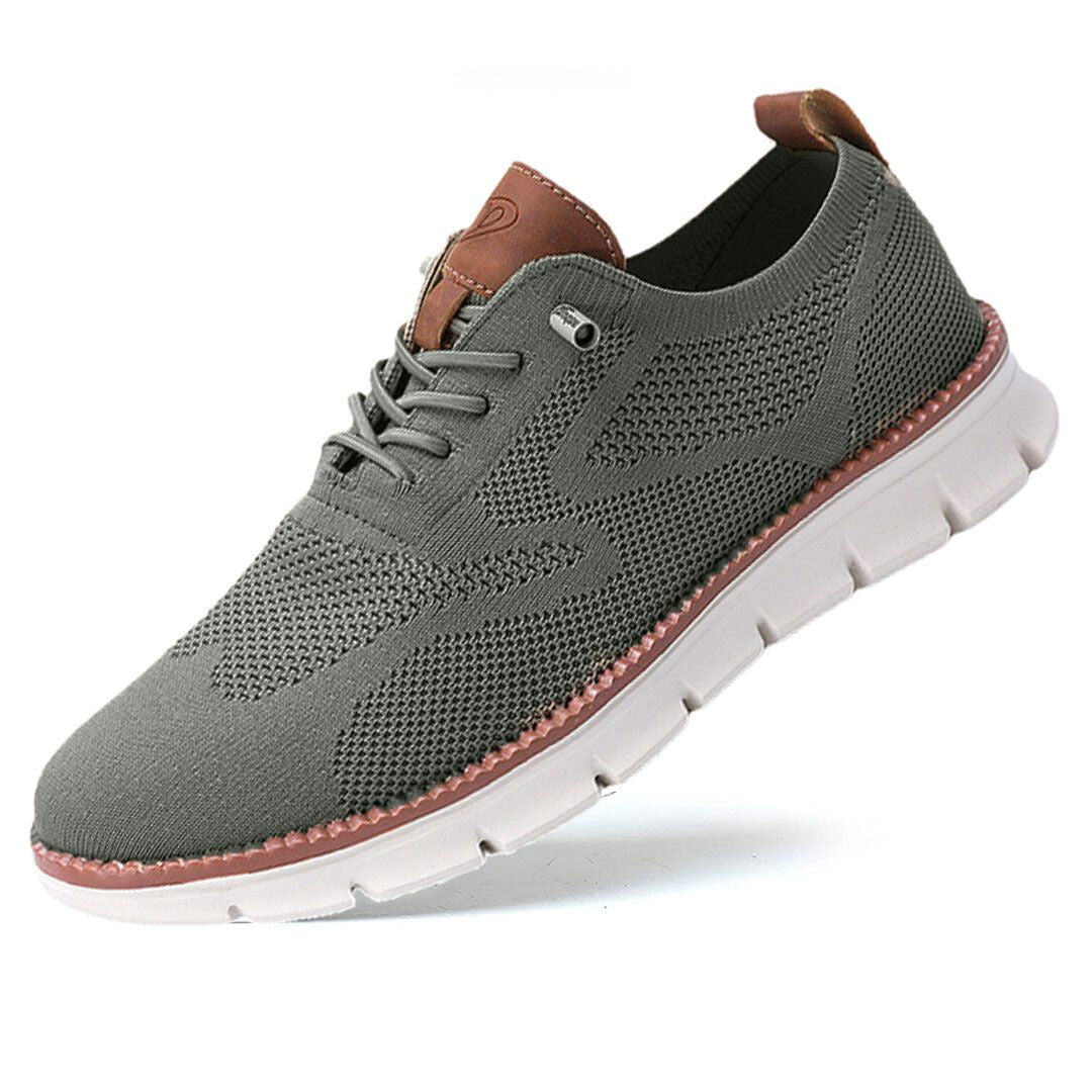 Walking Shoes | Breathable | Mesh | Slip-On Shoes | Men's Shoes-Chaps London-Olive Green-39-Chaps London