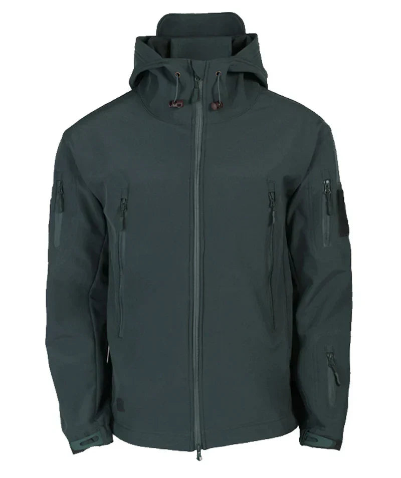 Waterproof Rain Jacket - Hooded Tactical Men's Windbreaker-Men's Windbreaker Jacket-Chaps London-Chaps London