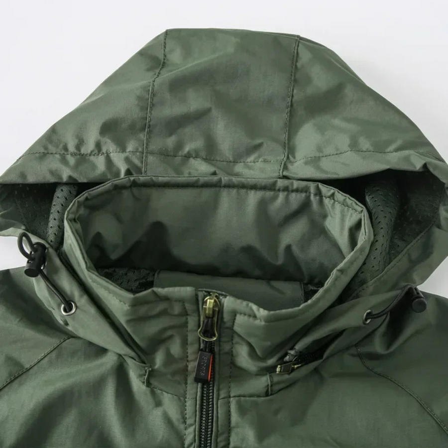 Windbreaker - Hooded Waterproof Men's Outdoor Jacket-Windbreaker Jacket-Chaps London-Chaps London