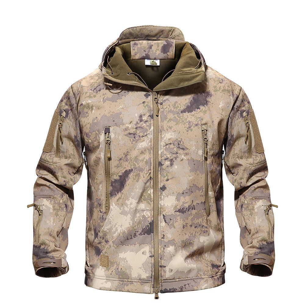 Windbreaker Jacket - Men's Waterproof Tactical Outdoor-Windbreakers-Chaps London-ATACS-XS-Chaps London