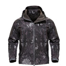 Windbreaker Jacket - Men's Waterproof Tactical Outdoor-Windbreakers-Chaps London-Black Python-XS-Chaps London